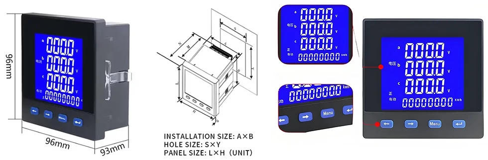 Multifunctional Power Meter